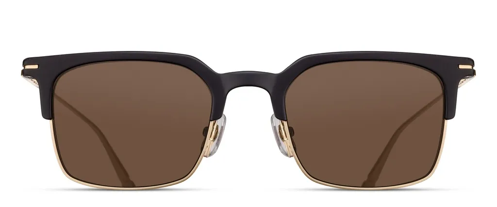 [M2075.SG.MBK-BG.49] M2075.SG (Matte Negre - Or Polonès)